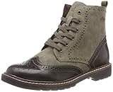 s oliver winterboots profilierte Laufsohle s.Oliver Damen 25465-21 Combat Boots, Grün (Khaki Comb 721), 40 EU