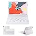 Price comparison product image New iPad Pro 11 inch 2018 Bluetooth Keyboard Case, Detachable Folio PU Leather Protector Case Wireless Keyboard Stand Removable Lightweight Cover with Auto Sleep/Wake 11" (White)