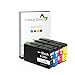 Produktbild Colour Direct Set 4 XXL kompatibel Druckerpatronen Ersatz für Epson WorkForce Pro WP-4015 WP-4025 WP-4025DW WP-4095 WP-4500 WP-4515 WP-4525 WP-4525DNF WP-4535 WP-4535DWF WP-4545 WP-4545DTWF WP-4595 T7011 T7012 T7013 T7014 3400 Seiten