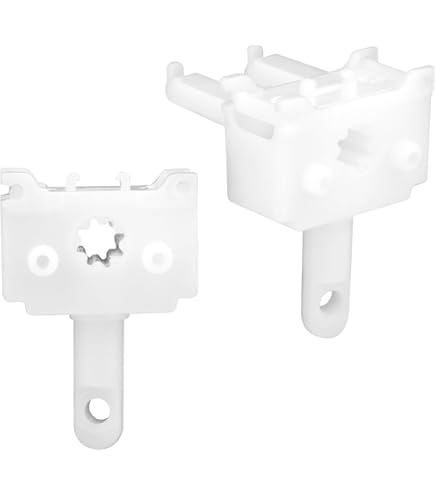 IKEA Schottis blindclips - compatibele vervangingen x6, wit of zwart, geplooide lampenkap, eenvoudige installatie, SCHOTTIS-reparatie - België