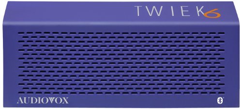 Preisvergleich Produktbild Audiovox Twiek 6 Bluetooth Stereo Lautsprecher blau