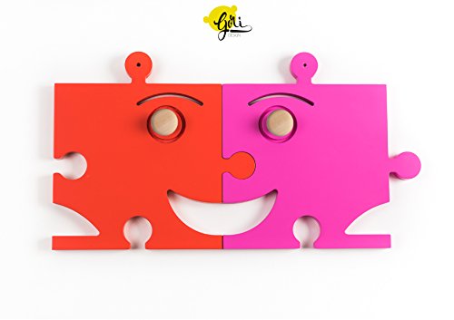 Preisvergleich Produktbild Gori Design Kleiderhaken Puzzle M2