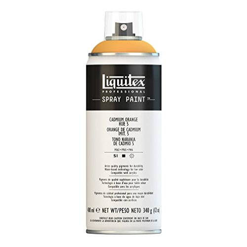 Liquitex Professional - Acrílico en spray, 400ml, naranja de cadmio (imit.) 5