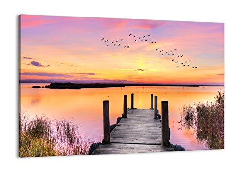 Cuadro sobre Lienzo - de una Sola Pieza - Impresión en Lienzo - Ancho: 100cm, Altura: 70cm - Foto número 3056 - Listo para Colgar - en un Marco - AA100x70-3056