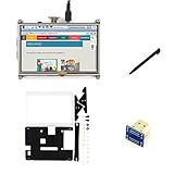 5inch TFT touch screen LCD display with case, 800x480 high hardware resolution, HDMI interface