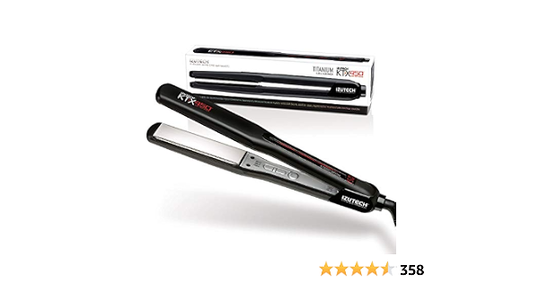 Izutech KTX 450 LT Pure Titanium Digital Flat Iron, Dual Heat Sensor 1.25 x  4.25 by Izunami : Amazon.co.uk: Beauty