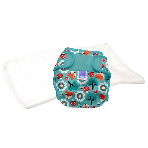 Bambino Mio Miosoft  Reusable Nappy Trial Pack (Size 2, Woodland Fox, 2-Piece)