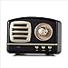 Produktbild JUKUB Retro Bluetooth Lautsprecher Telefon Subwoofer Kreative Retro Radio Mini Wireless Karte Kleine Audio,Black