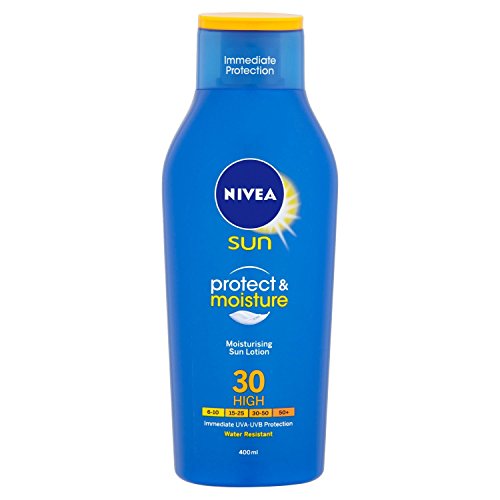 Nivea Sun Protect and Moisture Moisturising Sun Lotion High SPF 30 - 400 ml