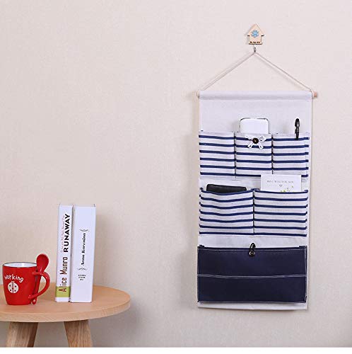 JIOUDI Sac de Rangement Suspendu, rangement de petits objets et petits objets pour enfants, gain de place, convient à la cuisine, à la salle de bain, au bureau,2pcs