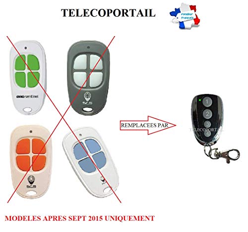 TELECOMMANDE SCS Sentinel 4 SG CONTROLGATE Apres 09/2015