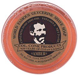 Colonel Conk Shaving Soap Amber