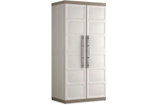 KETER | Armoire haute XL EXCELLENCE 89x54x182 Sable/Terre