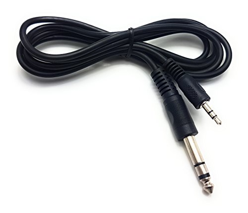 Ragai - Cable jack estéreo de 3,5 mm para guitarra de micrófono, tel