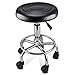 tinkertonk Faux PU Leather Massage Tattoo Beauty Salon SPA Manicure Swivel Gas Lift Stool Therapy Gas Stool Height Adjustable