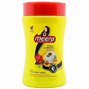 CaninKare Meera Herbal Hair Wash Powder with 7 Natural Herbs, 120 g (Pack of 3)