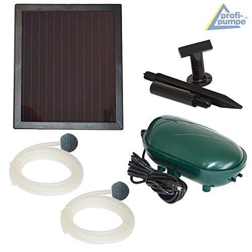 SOLAR TEICHBELÜFTER SOLAR TEICHPUMPE SAUERSTOFFPUMPE LUFTPUMPE GARTENTEICH WASSER GARTENBRUNNEN SPRINGBRUNNEN TEICHBELÜFTER-SET SOLAR OXYGEN-3