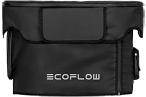 EF ECOFLOW ECOFLOW DELTA Max Schutzhülle, wasserdichte und staubdichte Schutzhülle für tragbare Kraftwerke, leicht zugängliches Klett-Design für den Innen- oder Außenbereich