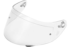 AGV - Visera para Casco de Moto AGV, Compatible con el Casco K5 S/K1 S, Clear, XS-S-MS-M (K5 S/K1 S)
