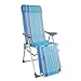 Produktbild greemotion 436408 Relaxsessel Texel Alu/Textilene, circa 81 x 62 x 118 cm, blau/silber