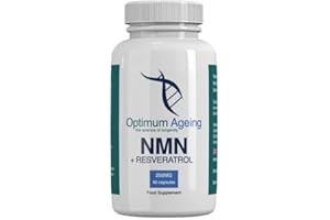 Optimum Ageing - N.M.N Advanced Trans-Resveratrol - Anti-Aging Formulation - UK Made & Tested - 60 Capsules