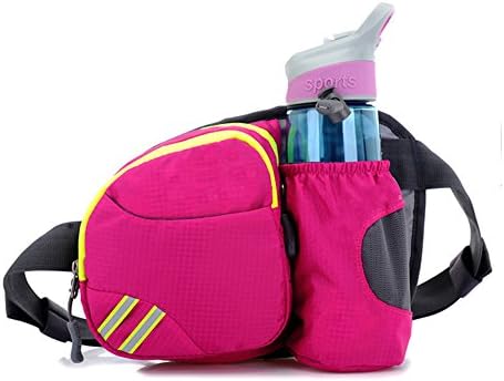 Outdoor Waist Bag, Sunhiker Sports Water Resistant Waist Pack with Water Bottle . Running Belt Bag Pouch Fanny Pack for Hiking Running Cycling Camping Climbing Travel.