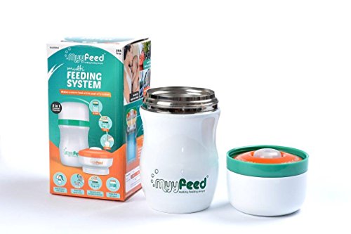 Myyfeed 30201HKB Multifunktionales Zubereitungs System 2:1 – Frische Milchzubereitung, Babykost wärmen oder kühlen - 5