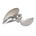 Produktbild 1 Schiffsschraube 2 Flügel ALU 11g links Ø 70mm Modellboot Propellor Boot Schiffspropeller Neu Joy-Button (70mm)