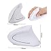 Produktbild Hunpta MODAO Ergonomische BLUETOOTH Vertikale Maus mit 3 einstellbarem DPI (Weiß)