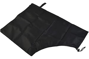 ZYNCUE 1 bolsa de aspiradora universal para soplador de hojas, bolsa de repuesto con cremallera para trituradora de jardín, césped, patio