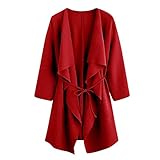 ❤❤❤Was Sie bekommen: 1PC Frauen Mantel.【❤ Asiatische Größe unterscheidet sich von der europäischen Größe, überprüfen Sie bitte unsere Größentabelle in PRODUKTBESCHREIBUNGEN vor der Bestellung!Wenn Sie nicht sicher sind, Bitte senden Sie uns eine E-Mail!】