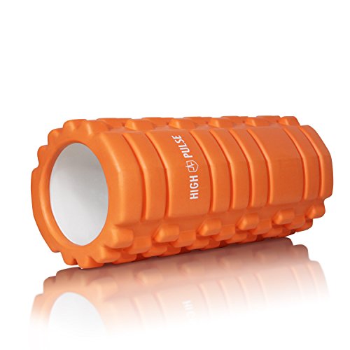 High Pulse Trigger Point Faszien Rolle – Vielseitiger Einsatz zum Training und als schonende Selbstmassagerolle zur Bekämpfung von Verspannungen und Muskelkater