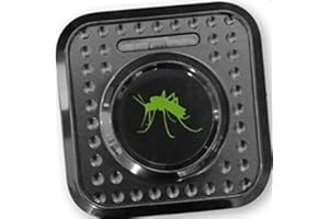 ISOTRONIC Ahuyentador de Mosquitos ultrasónico para el tomacorriente (230 V) | Repelente de Mosquitos con ultrasonidos | Eliminar Mosquitos en Interiores sin químicos | Repelente acústico