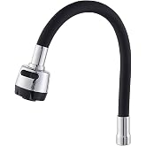 Proalet Esnek Silikon Musluk Başlığı, 50 cm, Kubar, Kıvrılabilir, Oynar Başlıklı, İki Fonksiyonlu Akış, Su Tasarruflu, Mutfak