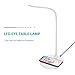 Produktbild Bolang LED Schreibtischlampe Weiß, Tischlampe Modern mit Wireless Ladegerät 7.5 W/10W Wireless Charger für Samsung iPhone Alle Qi-fähigen Geräte