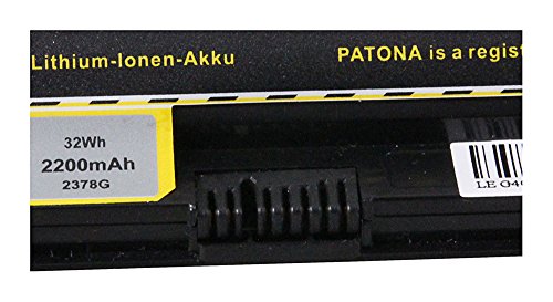 PATONA Laptop Akku für Lenovo Lenovo | IdeaPad G400s | G400s Touch | G405s | G405s Touch | G410s | G410s Touch | G500 | G500s | G500s Touch | G505s | G505s Touch | G510s | G510s Touch | S410p | S410p Touch | S510 | S510p | S510p Touch | S600 | Z501 | Z710 | Z710-20250 – [ Li-ion; 2200mAh;schwarz] - 4
