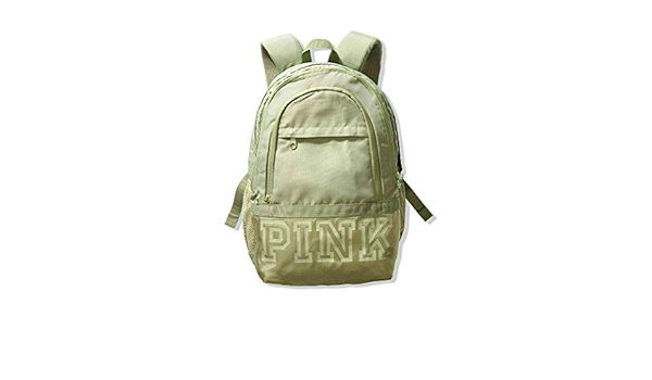shale green pink backpack