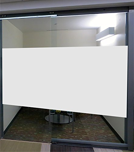 INDIGOS UG -Glasdekor / Fensterfolie / Dekorationsfolie satin – Viereck zum großflächigen Abkleben – 100×80 cm - 5