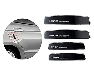 IPop Black Car Door Guard for for Maruti Alto (All Models) with Adhesive Tape Set of 4 Pcs