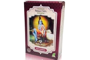 Radhe Shyam Henna Polvo Botanicals Rojo Burdeos 100Gr.