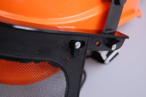 Profi Forsthelm Forstschutzhelm mit Visier und Gehörschutz Schutzhelm Forst Helm - 6