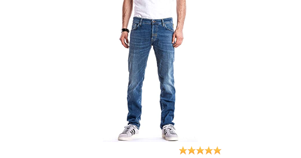 Meltin'Pot - Jeans Melton per Uomo, vestibilità Normale, Vita Regular, con  5 Tasche IT 43 : Amazon.it: Abbigliamento