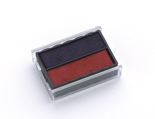 Preisvergleich Produktbild trodat Ersatzstempelkissen 6 4850 2, blau rot, Doppelpack