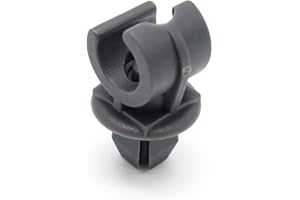 VEHICLE CLIPS 2 clips de maintien pour tige de capot en plastique noir - P/N - 1H0823397 357823397