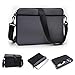 Produktbild Kroo uneversal Messenger/Sleeve Bag with Accessories Pocket and Shoulder Strap Fits For Acer Iconia W700 in Grey, [Import UK-]