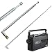 Produktbild Doradus full-channel am FM Radio Teleskopantenne Ersatz 63 cm Länge 4 Teile