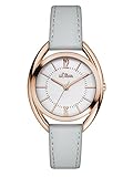 s.Oliver Damen-Armbanduhr Analog Quarz Leder SO-3160-LQ