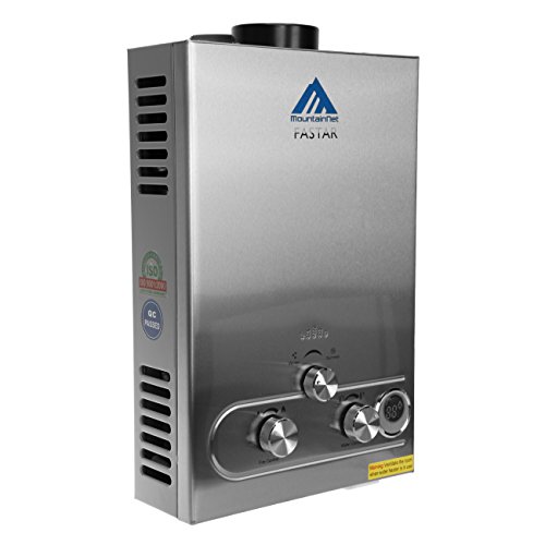 Ridgeyard 8L LPG Propan Gas Tankless Instant-Heißwasserbereiter mit Duschkopf - 3