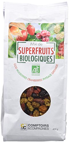COMPTOIRS ET COMPAGNIES Mix de Superfruits Bio 400 g