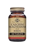 Solgar Calcium Magnesium Plus Boron Tablets - Pack of 100